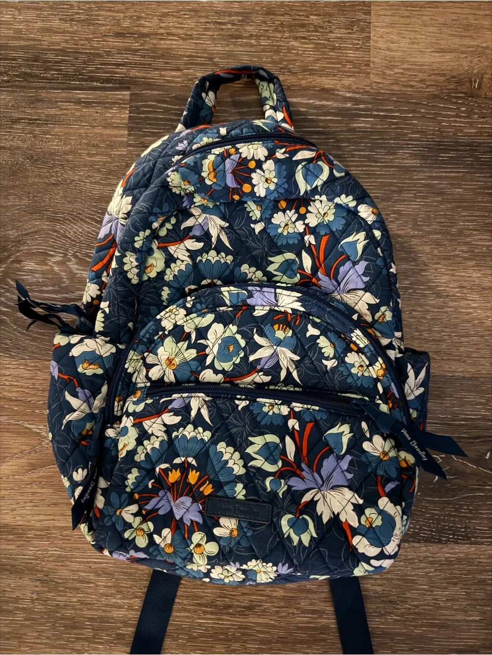 🌺 Vera Bradley Floral Burst Quilted Mini Backpack 🌺